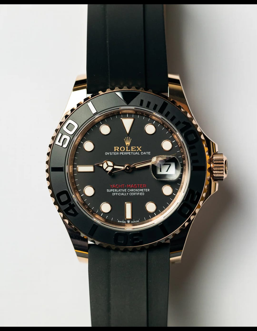 Rolex Yacht-Master 42 Everose Gold Watch